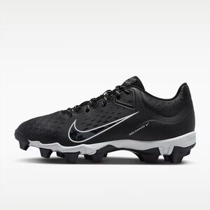 Nike Diamond Fastflex Molded Softball Cleats Black/White Women's Size 9.5
